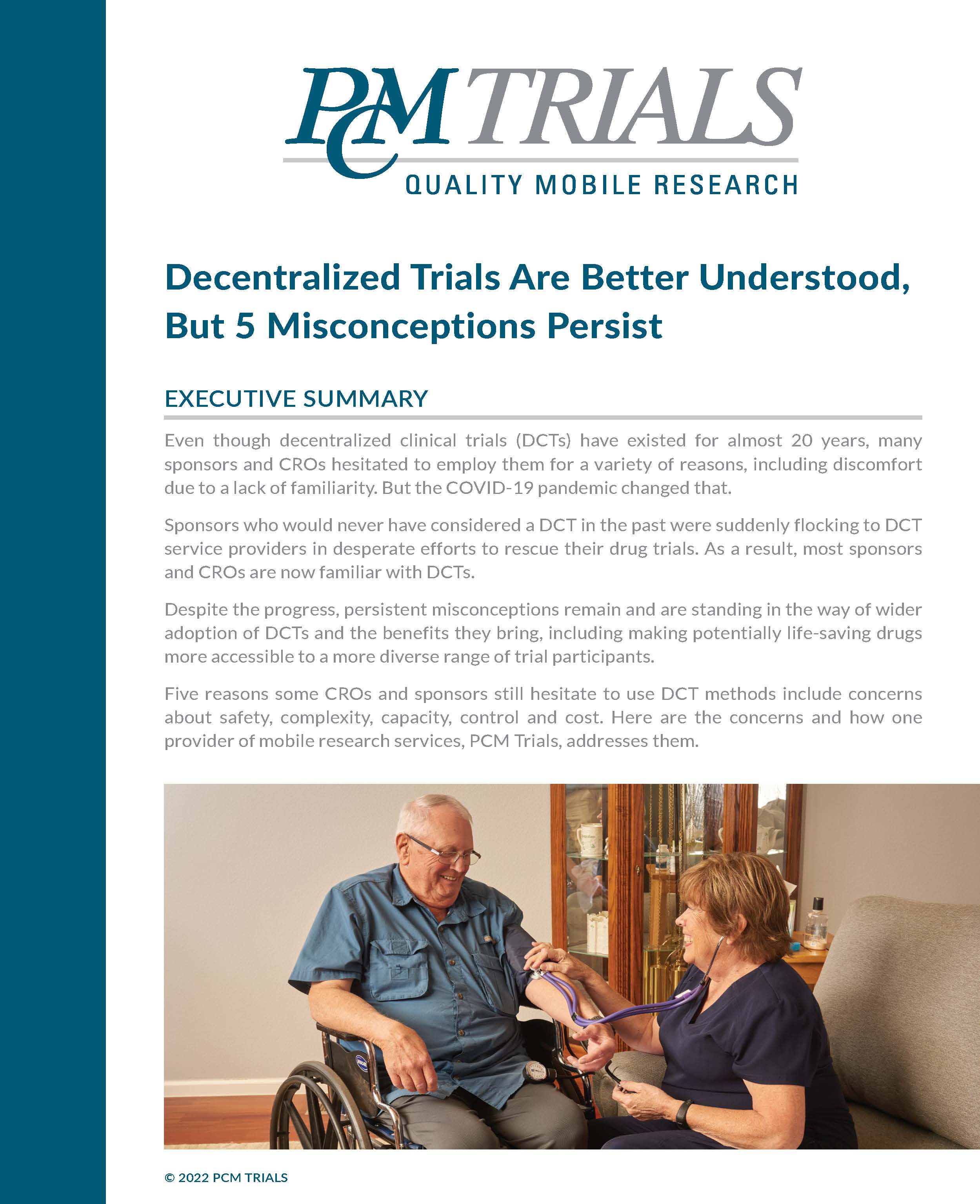 Decentralized Trials Are Better Understood, but 5 Misconceptions Persist

